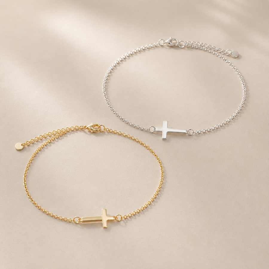1 Stylish And Easy All-Body Stainless Steel Cross Accessory